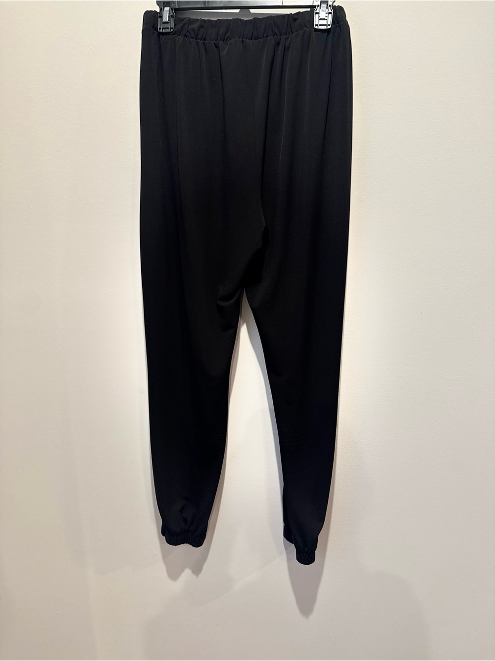Women's Black Jogger with Elastic Waist - Picture 2 of 2